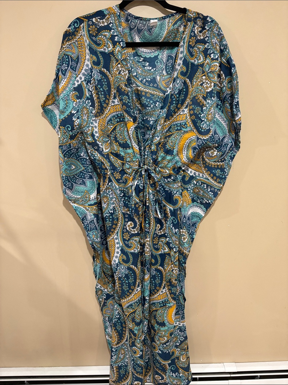 One size boho maxi duster / kaftgan